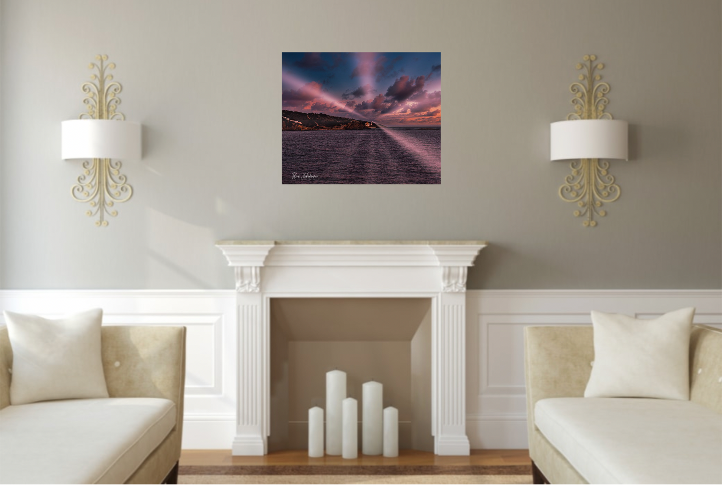 Místico, disponible en tamaño 50 x 70 cm.