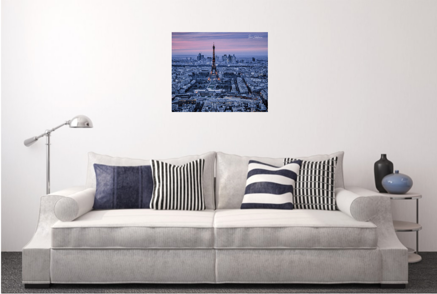 Luces Blancas de París, disponible en tamaño 50 x 70 cm.