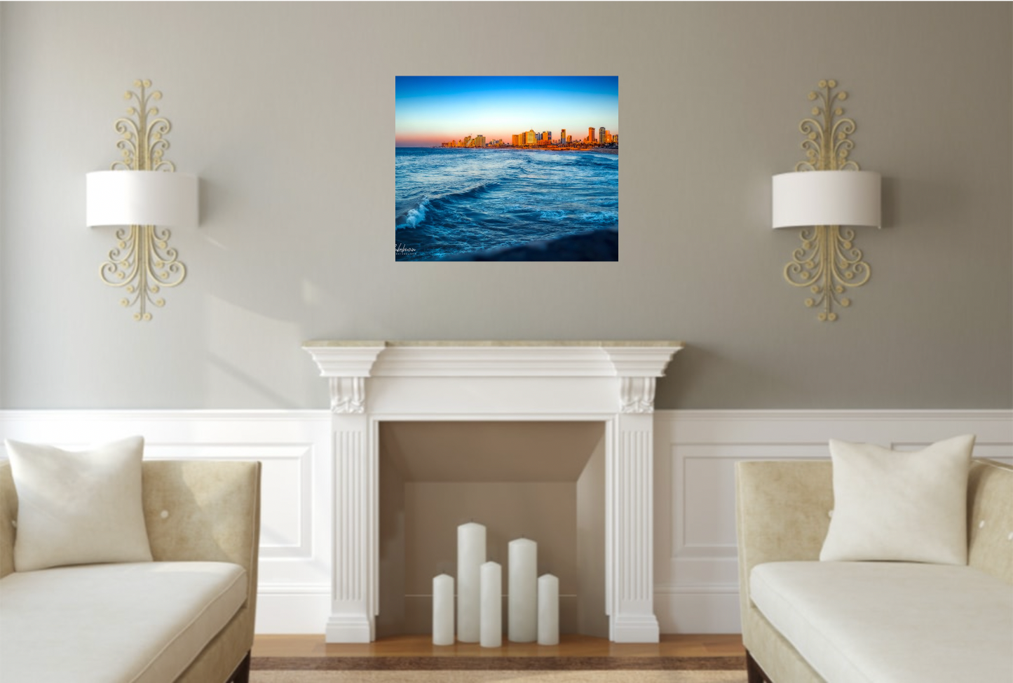 Jaffa, Israel disponible en tamaño 50 x 70 cm.