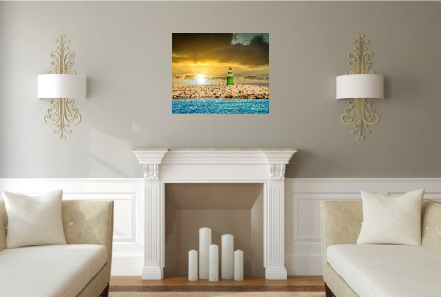 Marina de Tel Aviv, disponible en tamaño 50 x 70 cm.